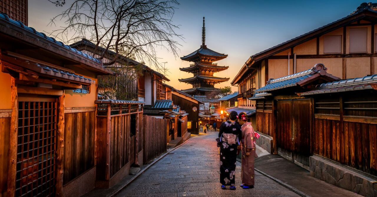 Noise behind Kyoto, No.1 tourist city