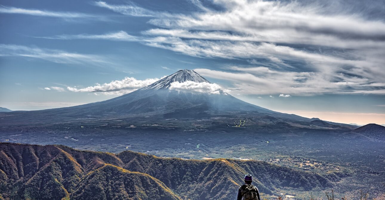 Mt. Fuji, is the icon of Japan