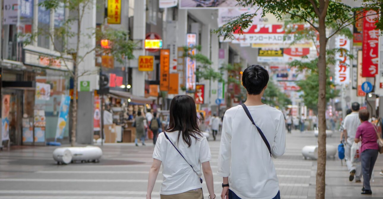 Modern and traditional stores are available in Japan